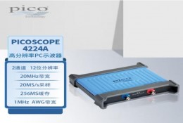 PicoScope 4224A 便携高分辨率示波器 20MHz带宽 2通道